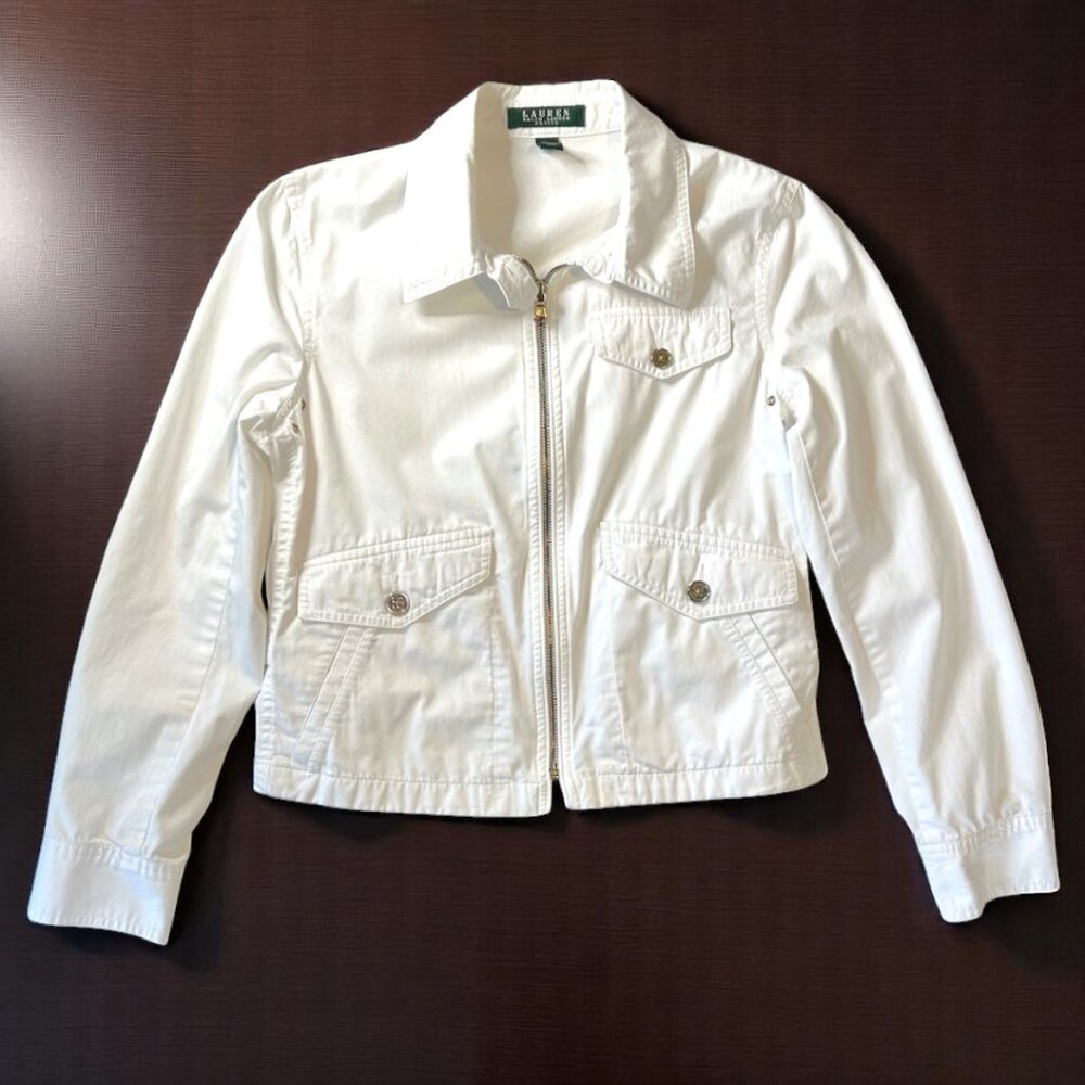 Lauren Ralph Lauren white jacket